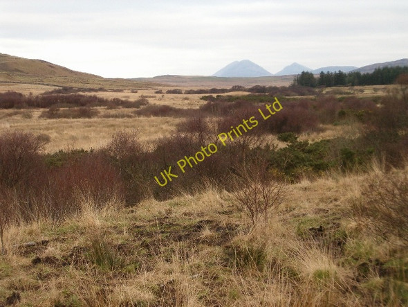 Photo 6"x4" Unimproved land with a view to the Paps of Jura Daill\/NR3662 c2006