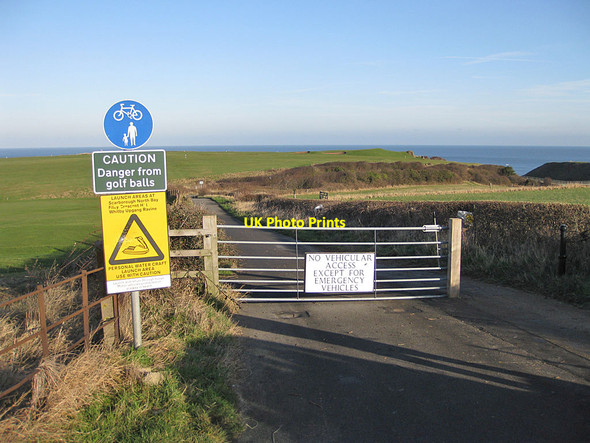Photo 6"x4" Cleveland Way, no vehicular access Whitby\/NZ8910 c2012
