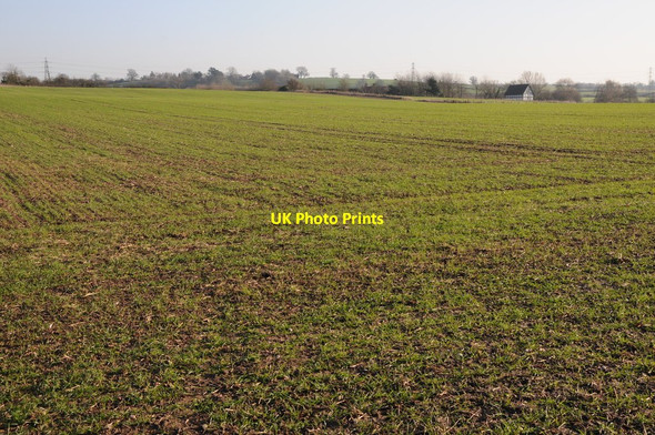 Photo 6"x4" Farmland near Lower Smite Farm Martin Hussingtree c2012