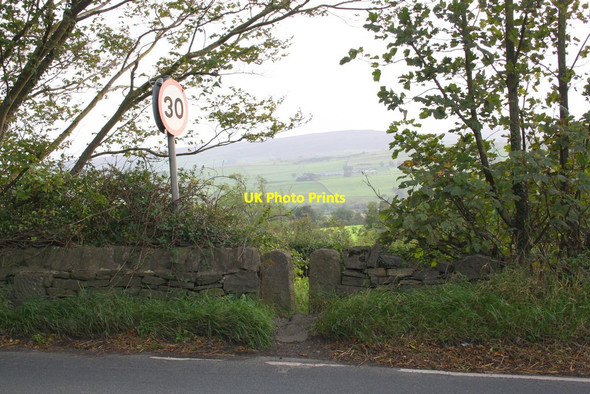 Photo 6"x4" Stone stile beside A684 west of Leyburn Leyburn c2011