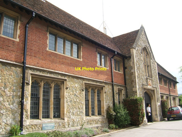 Photo 6"x4" The entrance to Wye College Wye c2011