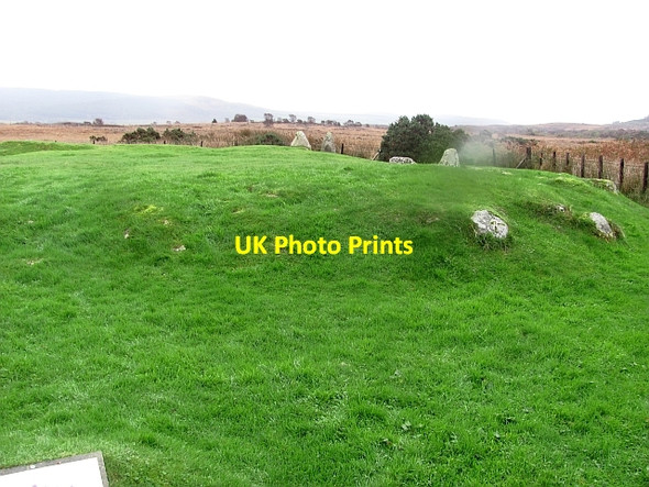 Photo 6"x4" Moss Farm Road chambered cairn Tormore\/NR8932 c2011