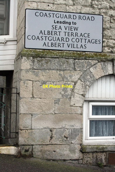 Photo 6"x4" Benchmark on the side of #115 Fortuneswell Fortuneswell c2011
