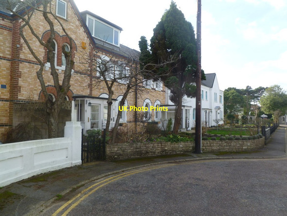 Photo 6"x4" Sandbanks, former coastguard cottages Sandbanks c2012