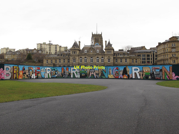 Photo 6"x4" Bradford Urban Garden Bradford\/SE1632 c2011