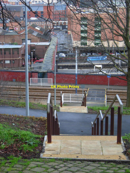 Photo 6"x4" Steps down from Shrewsbury Road, Sheffield Sheffield\/SK3587 c2012
