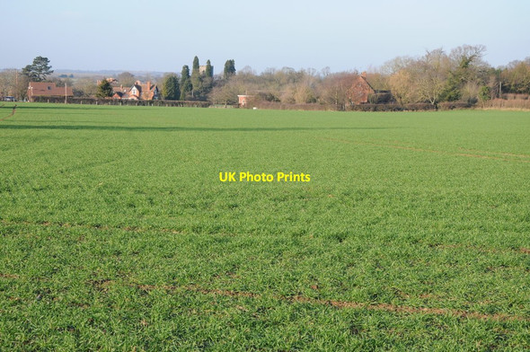 Photo 6"x4" View to Salwarpe Droitwich c2012