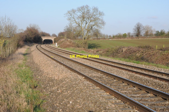 Photo 6"x4" Worcester to Droitwich Railway Droitwich c2012