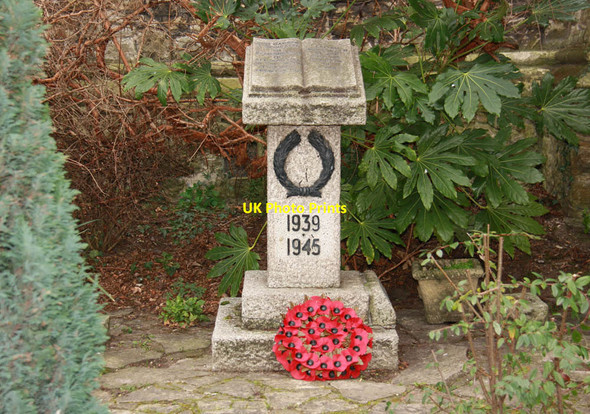 Photo 6"x4" St James, St James's, Hatcham - War Memorial WWII Deptford\/TQ3677 c2012