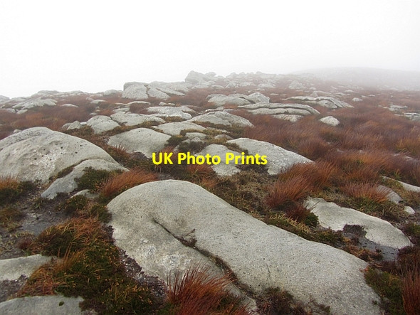 Photo 6"x4" Exposed granite, Sail Chalmadale Auchencar c2011