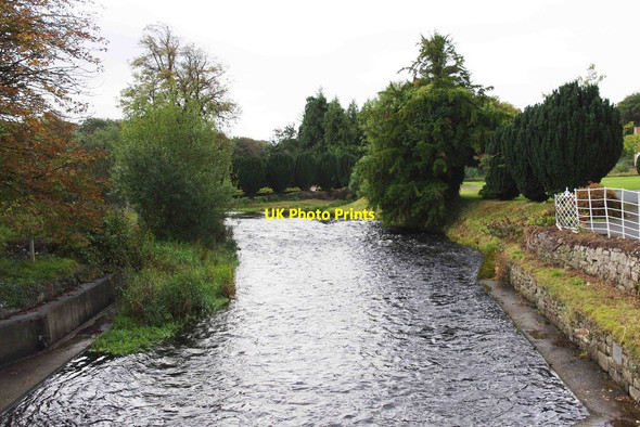 Photo 6"x4" Gort River looking south, Gort Gort c2011