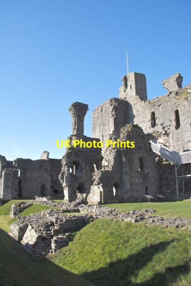 Photo 6"x4" Middleham Castle off Cannan Lane Middleham Middleham\/SE1287 c2007