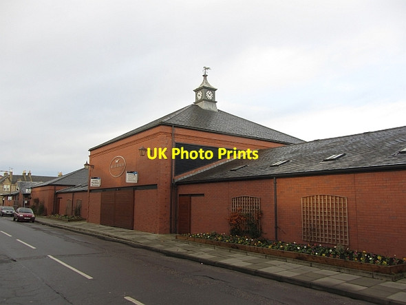 Photo 6"x4" Entrance, Musselburgh Racecourse Musselburgh c2012