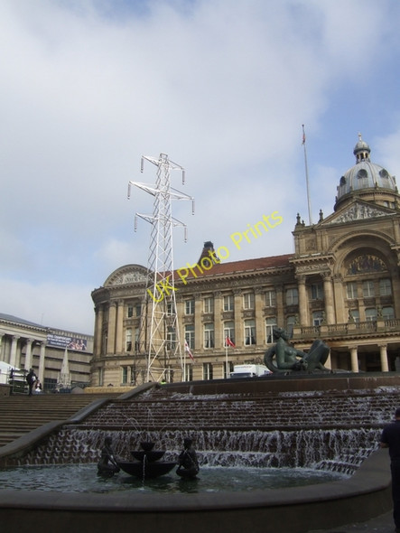 Photo 6"x4" Floozie and pylon in Victoria Square Lee Bank c2008
