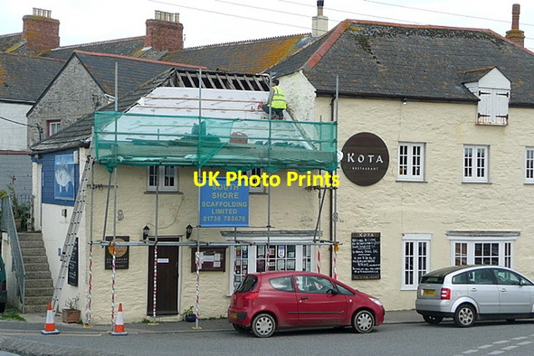Photo 6"x4" New roof for Kota Porthleven c2011