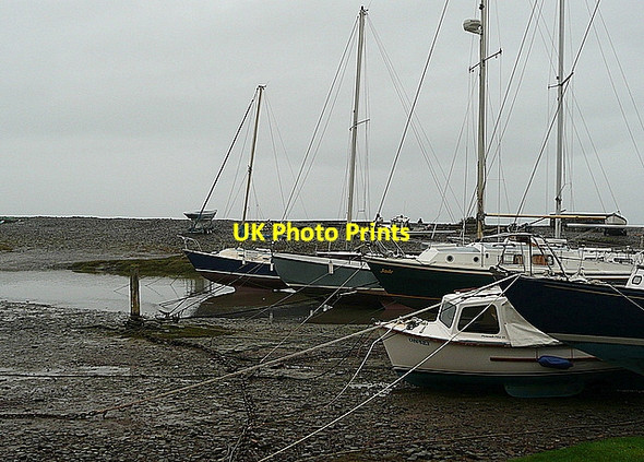 Photo 6"x4" Dock at Porlock Weir Porlock Weir c2011
