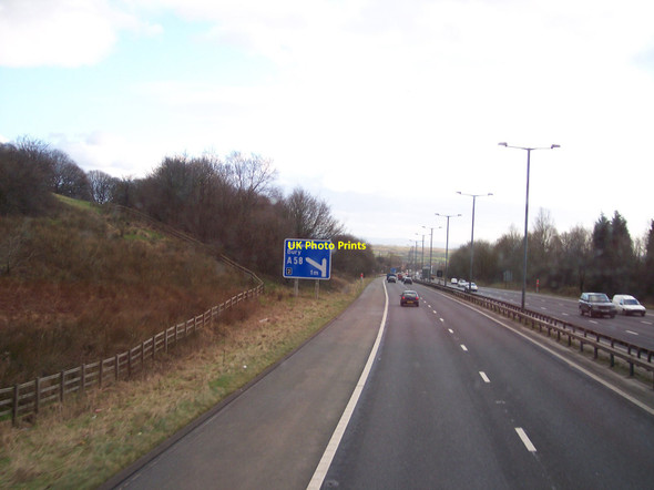 Photo 6"x4" M66 Motorway southbound near Bury Bury\/SD8010 c2012