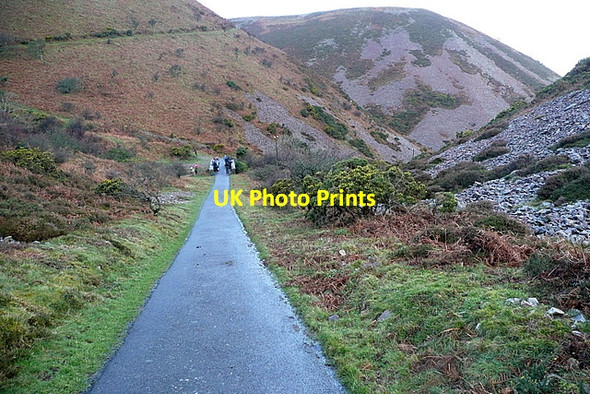 Photo 6"x4" Track to the lighthouse Countisbury c2011