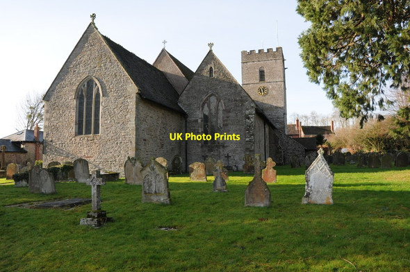 Photo 6"x4" Eardisley church Eardisley c2012