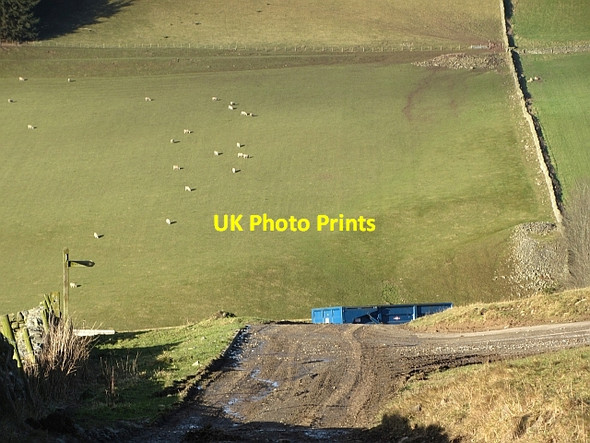 Photo 6"x4" A road junction Clovenfords c2012