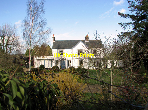 Photo 6"x4" A fine house at Cherryground, Hintlesham Burstall c2012