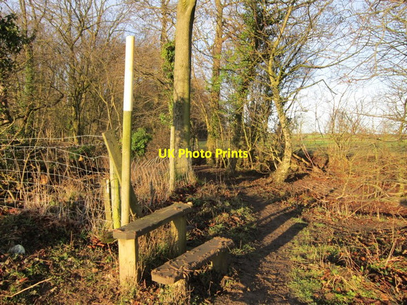 Photo 6"x4" A stile at Old Plantation Kiddal Lane End c2012