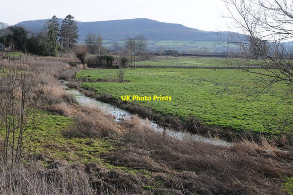 Photo 6"x4" Farmland at Stowe in the Wye valley Stowe\/SO2847 c2012