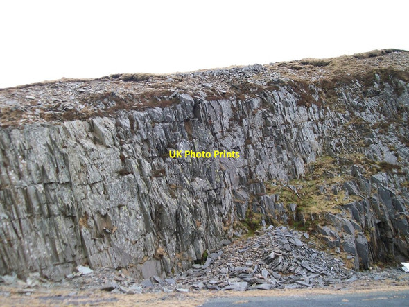 Photo 6"x4" The face of Ponc Alice Dinorwic c2011