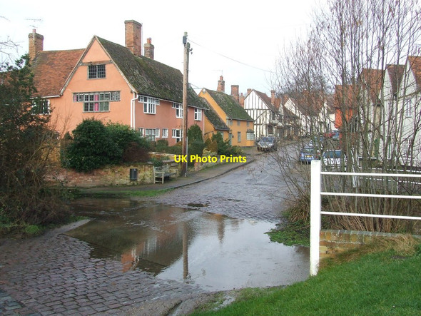 Photo 6"x4" The Water Splash Hadleigh\/TM0242 c2012