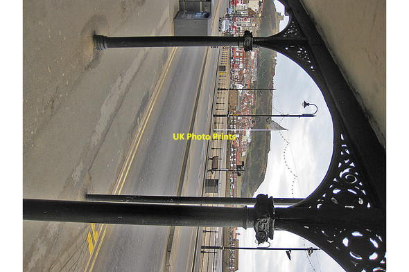 Photo 6"x4" Castle cliff from Foreshore Road Scarborough\/TA0388 c2012