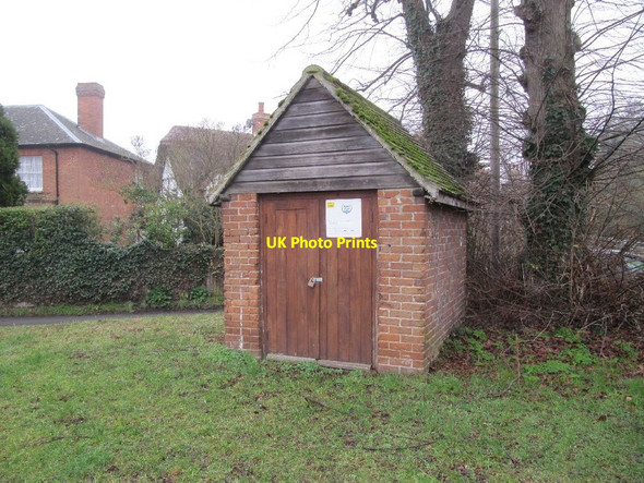 Photo 6"x4" Pumping Station by the cross Long Wittenham c2012