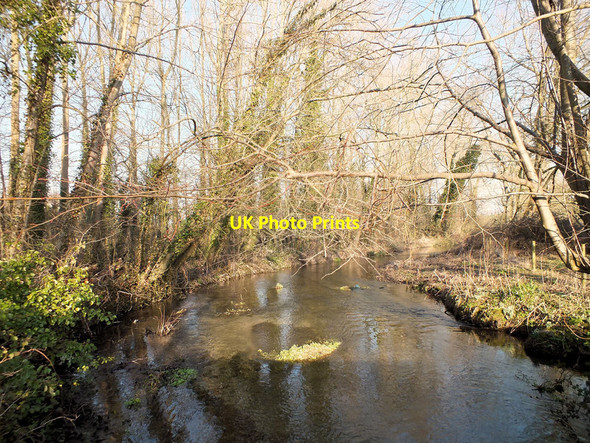 Photo 6"x4" Off the bridge Bishopstone\/SU0725 c2012