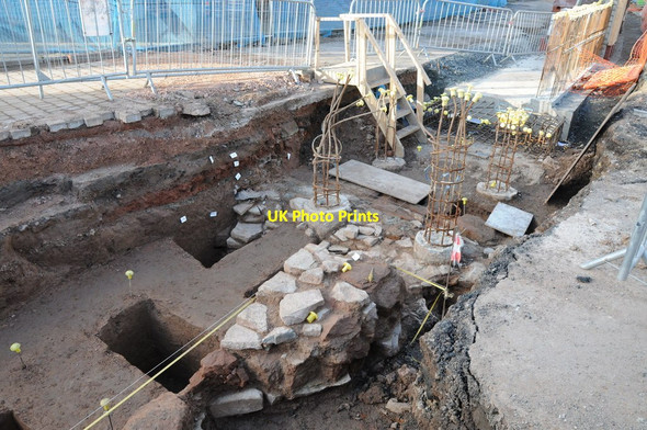 Photo 6"x4" Archaeological remains, Upton upon Severn Upton upon Severn c2012