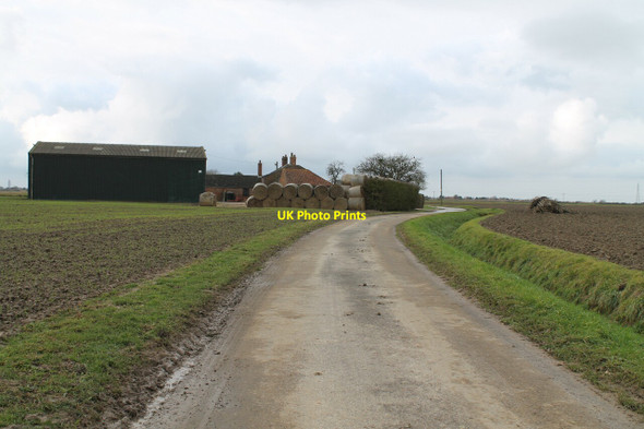 Photo 6"x4" Lowfields Lane and Hobhole Farm Brand End\/TF3745 c2012