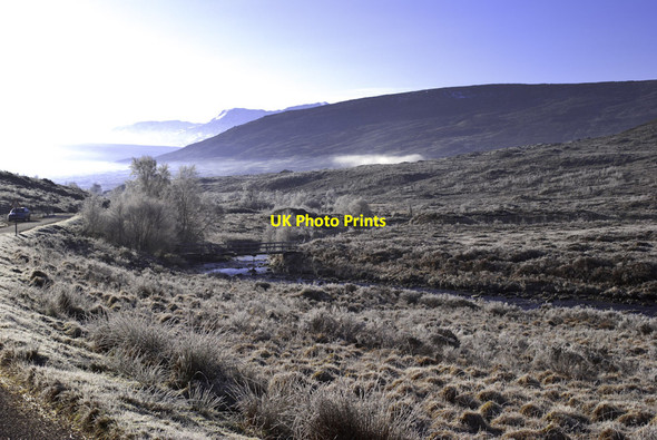 Photo 6"x4" Bridge on the Merkland Merkland River c2012