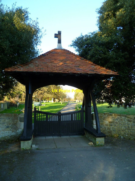 Photo 6"x4" Lych gate at Church Norton Church Norton c2012