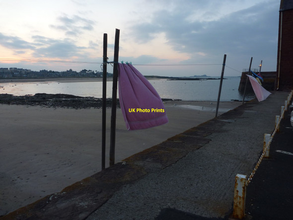 Photo 6"x4" Coastal East Lothian : A Cold Blow at North Berwick North Berwick c2012