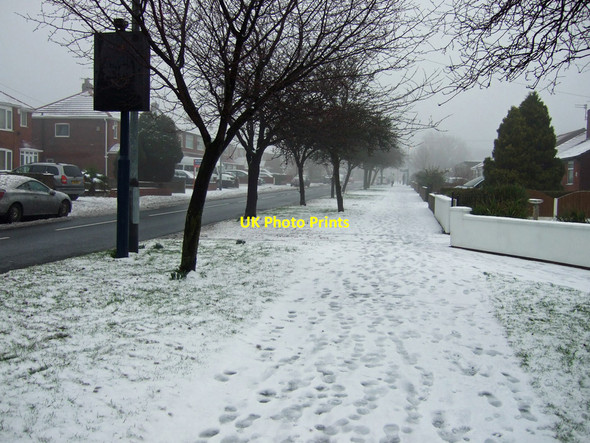 Photo 6"x4" Windmill Lane Denton\/SJ9295 c2012