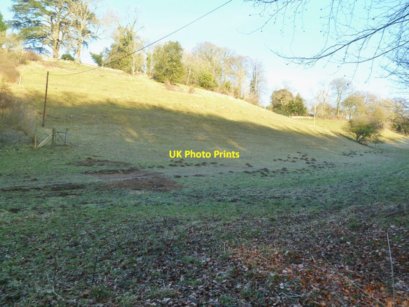 Photo 6"x4" Sapperton, hillside Tunley\/SO9304 c2012