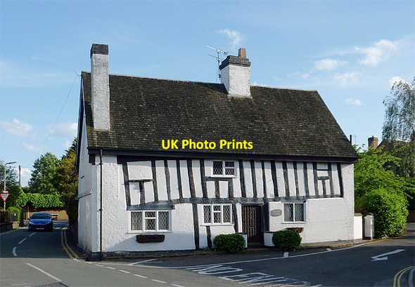 Photo 6"x4" Old Cottage in Bellbrook, Penkridge, Staffordshire Boscomoor c2011