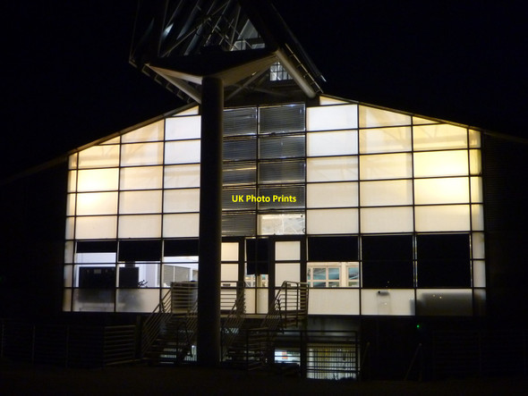 Photo 6"x4" East Lothian Architecture : Dunbar Leisure Pool (West Facade) Dunbar c2012