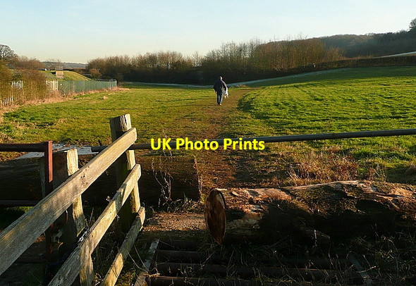 Photo 6"x4" Footpath towards A413 Amersham c2012