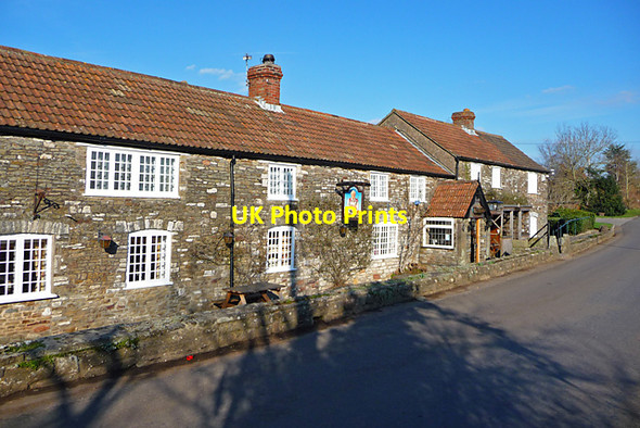 Photo 6"x4" The Carpenter's Arms Stanton Wick c2012