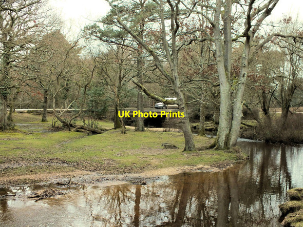 Photo 6"x4" Puttles Bridge North Weirs c2012