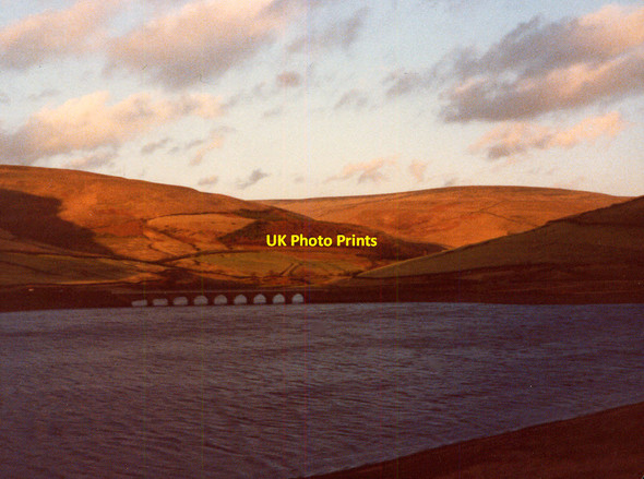 Photo 6"x4" Woodhead Reservoir Crowden\/SK0799 c1980