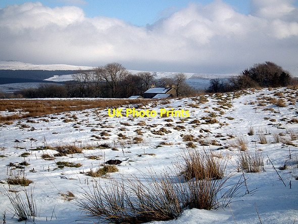 Photo 6"x4" Colt Park Farm viewed from New Close Ribble Head\/SD7779 c2012