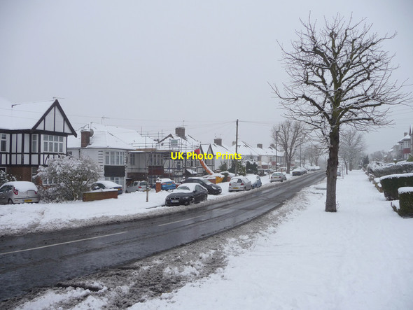 Photo 6"x4" Prince George Avenue, London N14 Southgate\/TQ3094 c2012 P1