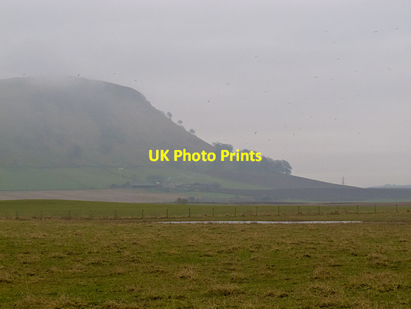 Photo 6"x4" Farmland near Classlochie Gairney Bank c2012