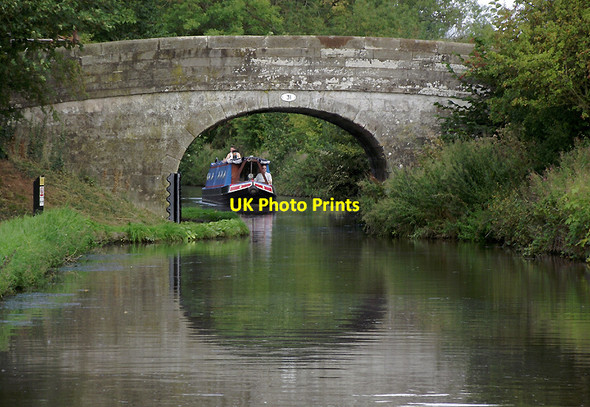 Photo 6"x4" Cowley Double Road Bridge near Gnosall, Staffordshire Goosemoor\/SJ8217 c2011 P1