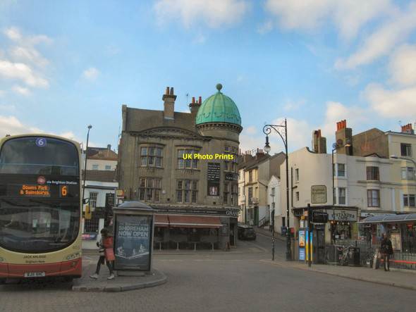Photo 6"x4" Bus stops near Brighton Station Brighton\/TQ3106 c2012